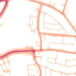 Daytime road noise heatmap for RG5 3AF