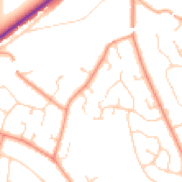Daytime road noise heatmap for RG5 3BA