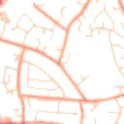 Daytime road noise heatmap for RG5 3BU