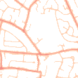 Daytime road noise heatmap for RG5 3DD