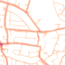 Daytime road noise heatmap for RG5 3DE