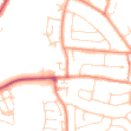 Daytime road noise heatmap for RG5 3DL