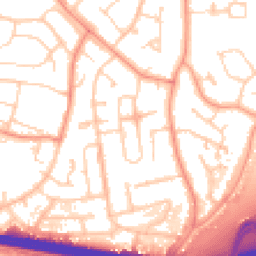 Daytime road noise heatmap for RG5 3DW