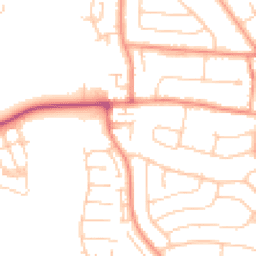 Daytime road noise heatmap for RG5 3JD