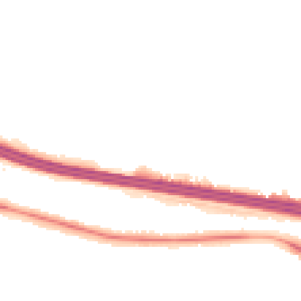 Night-time road noise heatmap for RG5 3PD