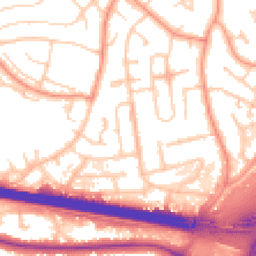 Daytime road noise heatmap for RG5 3PT