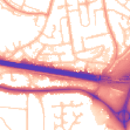 Daytime road noise heatmap for RG5 3RR