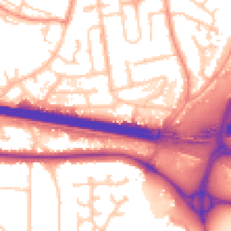 Daytime road noise heatmap for RG5 3RS