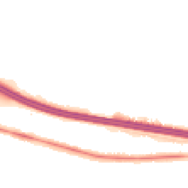 Night-time road noise heatmap for RG5 3RX