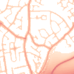 Daytime road noise heatmap for RG5 4EQ