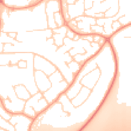 Daytime road noise heatmap for RG5 4HB
