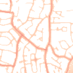 Daytime road noise heatmap for RG5 4HU