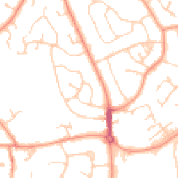 Daytime road noise heatmap for RG5 4LP