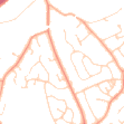 Daytime road noise heatmap for RG5 4NJ