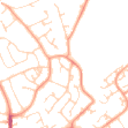 Daytime road noise heatmap for RG5 4PU