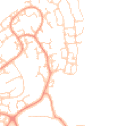 Daytime road noise heatmap for RG5 4WL
