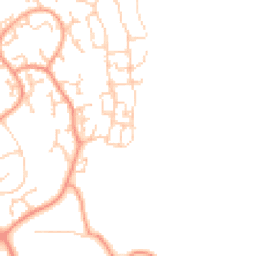 Daytime road noise heatmap for RG5 4WP