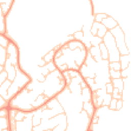 Daytime road noise heatmap for RG5 4XQ