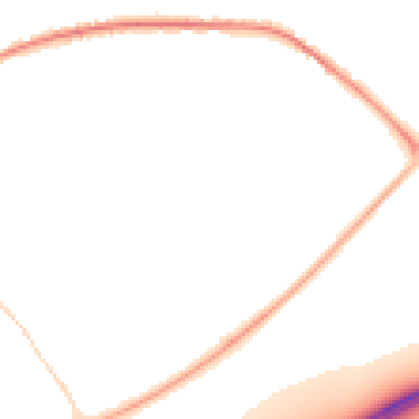 Night-time road noise heatmap for RG6 3UP