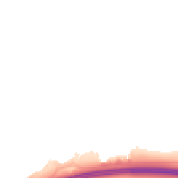 Night-time road noise heatmap for RG6 4EL