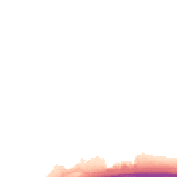 Night-time road noise heatmap for RG6 4EN