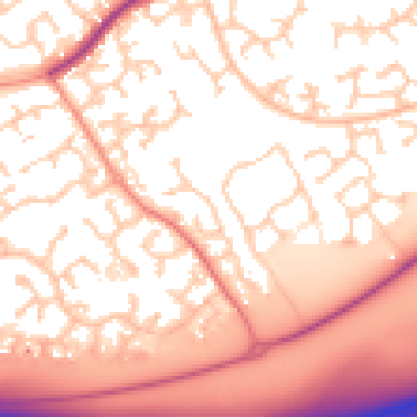 Daytime road noise heatmap for RG6 4JY