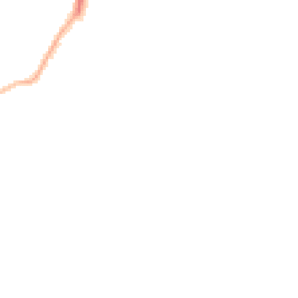 Night-time road noise heatmap for RG6 5GS