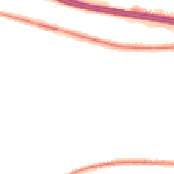 Night-time road noise heatmap for RG6 5JH