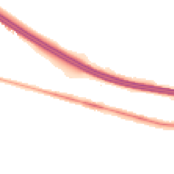 Night-time road noise heatmap for RG6 7DY