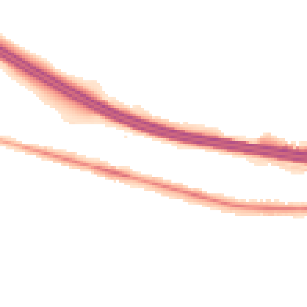 Night-time road noise heatmap for RG6 7ED