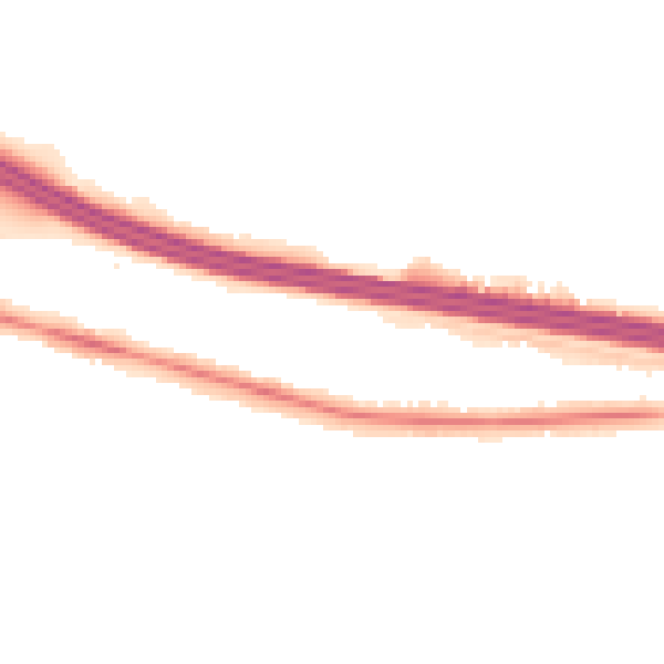 Night-time road noise heatmap for RG6 7EE