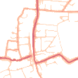 Daytime road noise heatmap for RG8 0AG