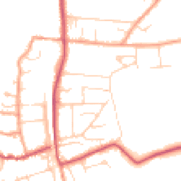 Daytime road noise heatmap for RG8 0AT