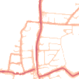 Daytime road noise heatmap for RG8 0AY