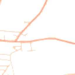 Daytime road noise heatmap for RG8 0DT