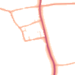 Daytime road noise heatmap for RG8 0HX