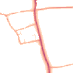 Daytime road noise heatmap for RG8 0HZ
