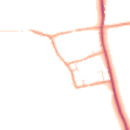 Daytime road noise heatmap for RG8 0JS