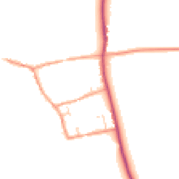 Daytime road noise heatmap for RG8 0JT