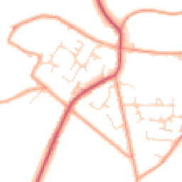Daytime road noise heatmap for RG8 0QF