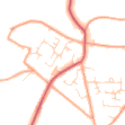 Daytime road noise heatmap for RG8 0QR