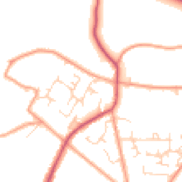 Daytime road noise heatmap for RG8 0QW