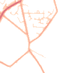 Daytime road noise heatmap for RG8 0QZ