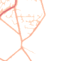 Daytime road noise heatmap for RG8 0RH