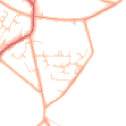 Daytime road noise heatmap for RG8 0SH