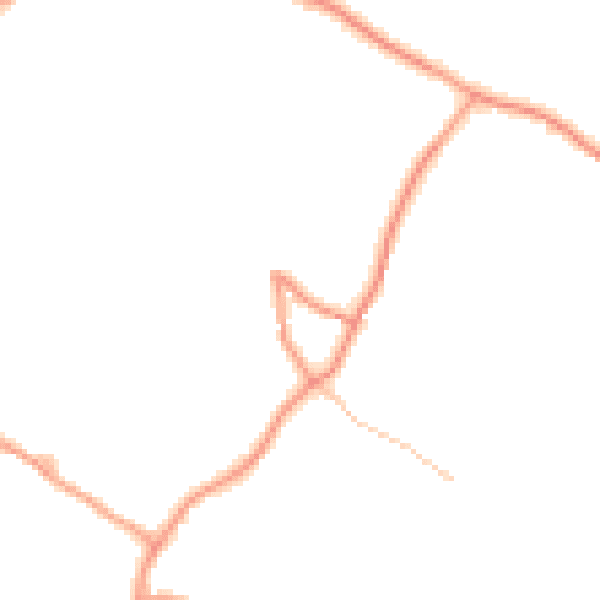 Daytime road noise heatmap for RG8 0TB