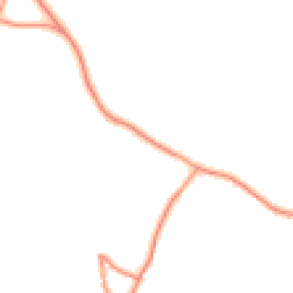 Daytime road noise heatmap for RG8 0TY