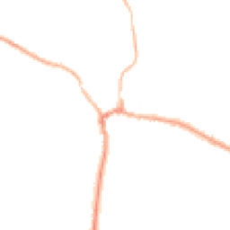Night-time road noise heatmap for RG8 7AG