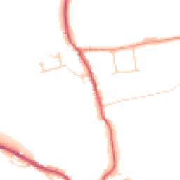 Daytime road noise heatmap for RG8 7EP