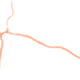Night-time road noise heatmap for RG8 7GA